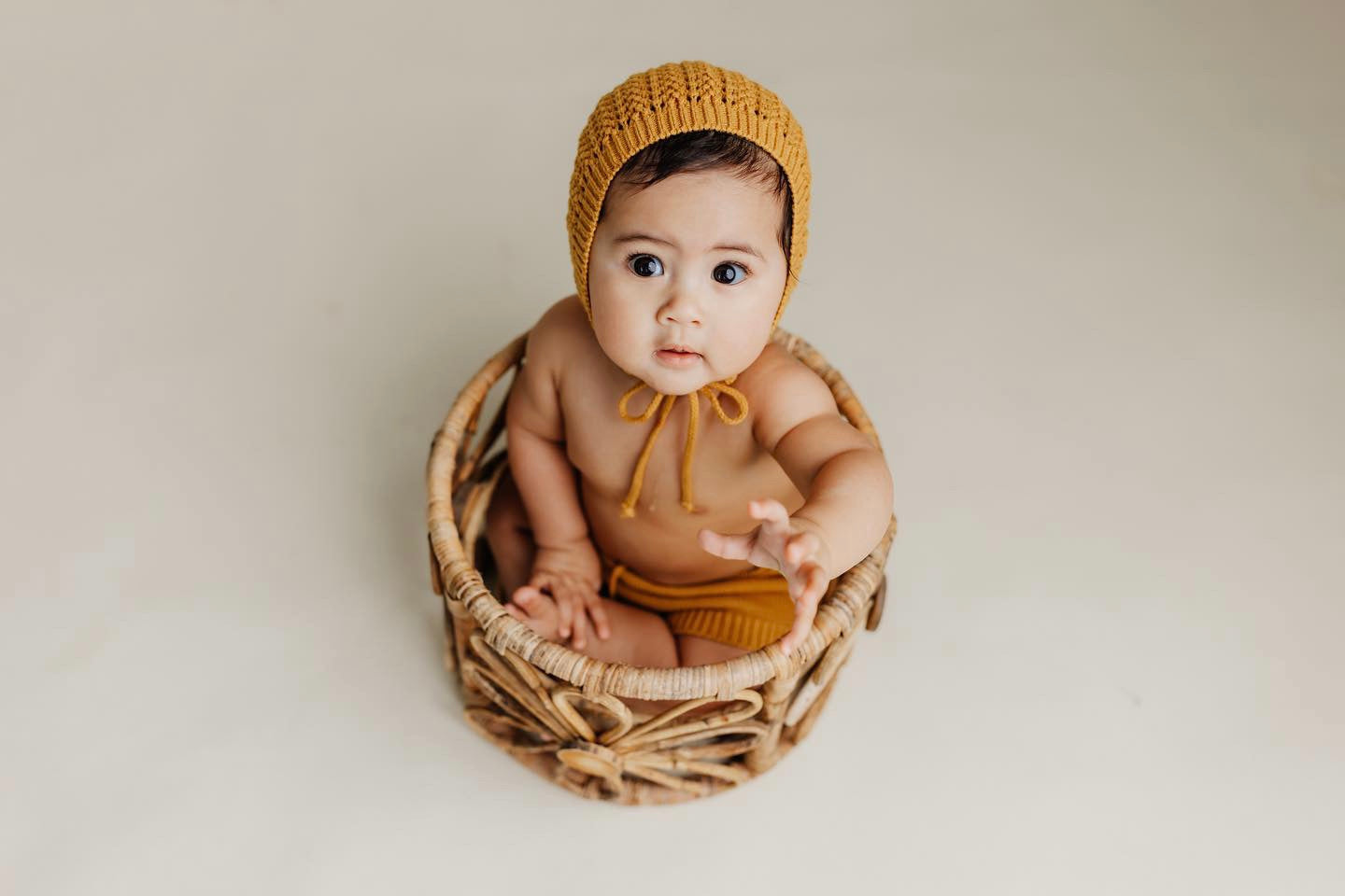 Mustard Baby Bloomers - Sitter