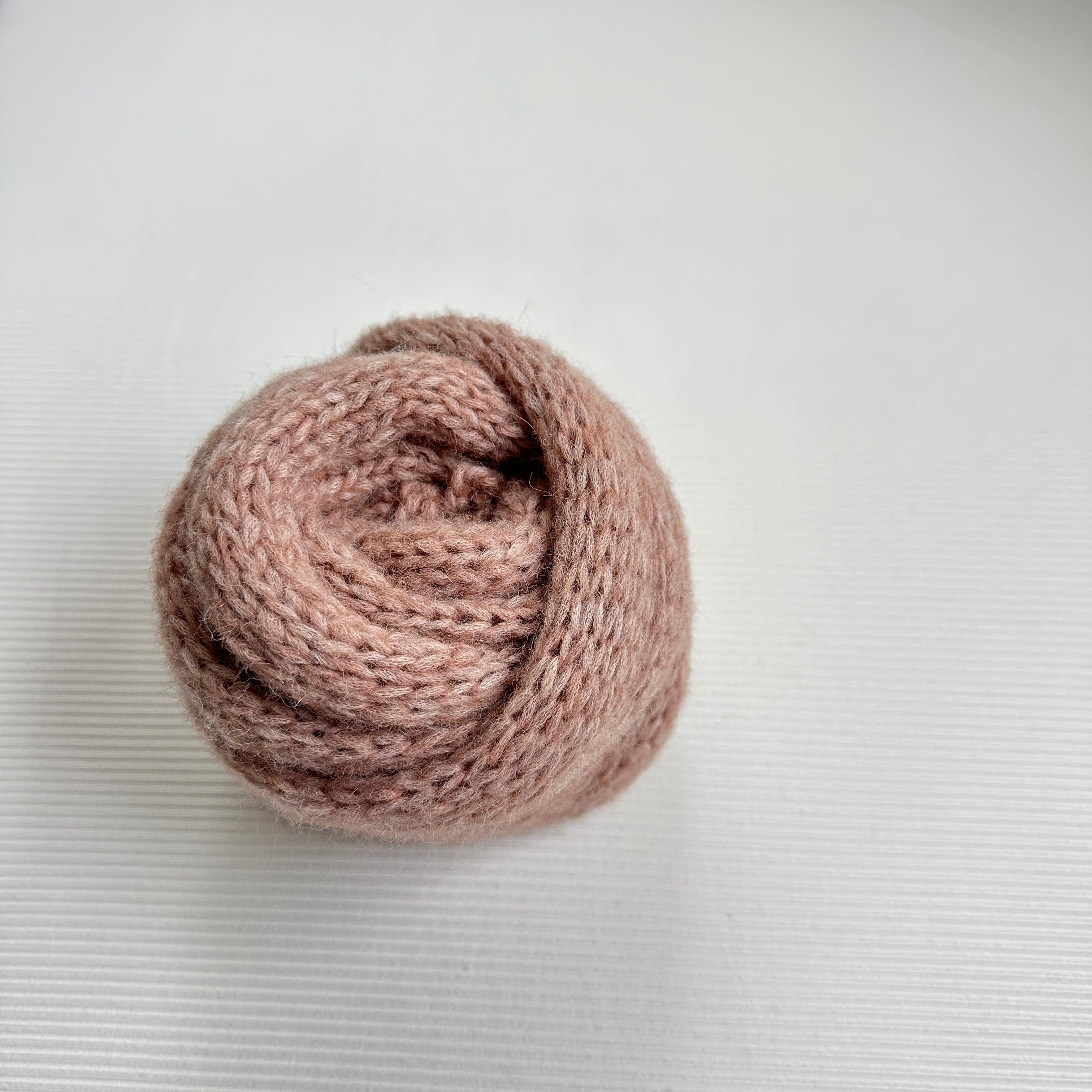 Fuzzy Blush Knit Wrap