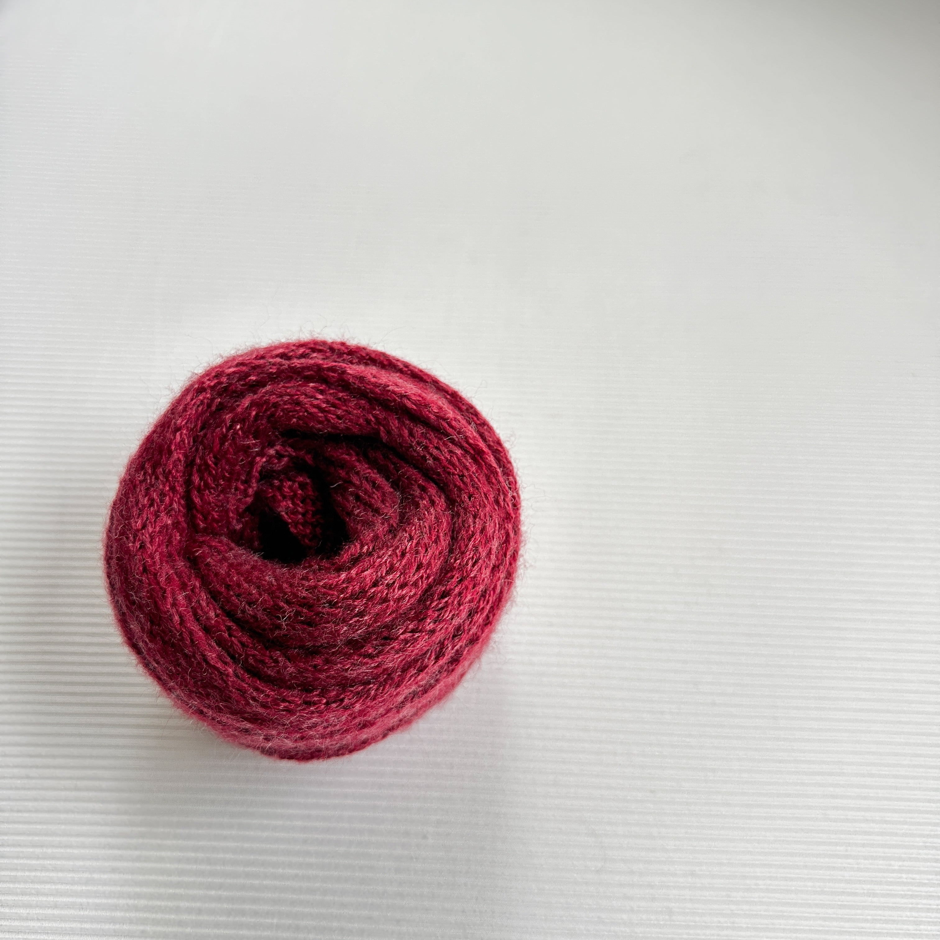 Cranberry Knit Wrap – 65"