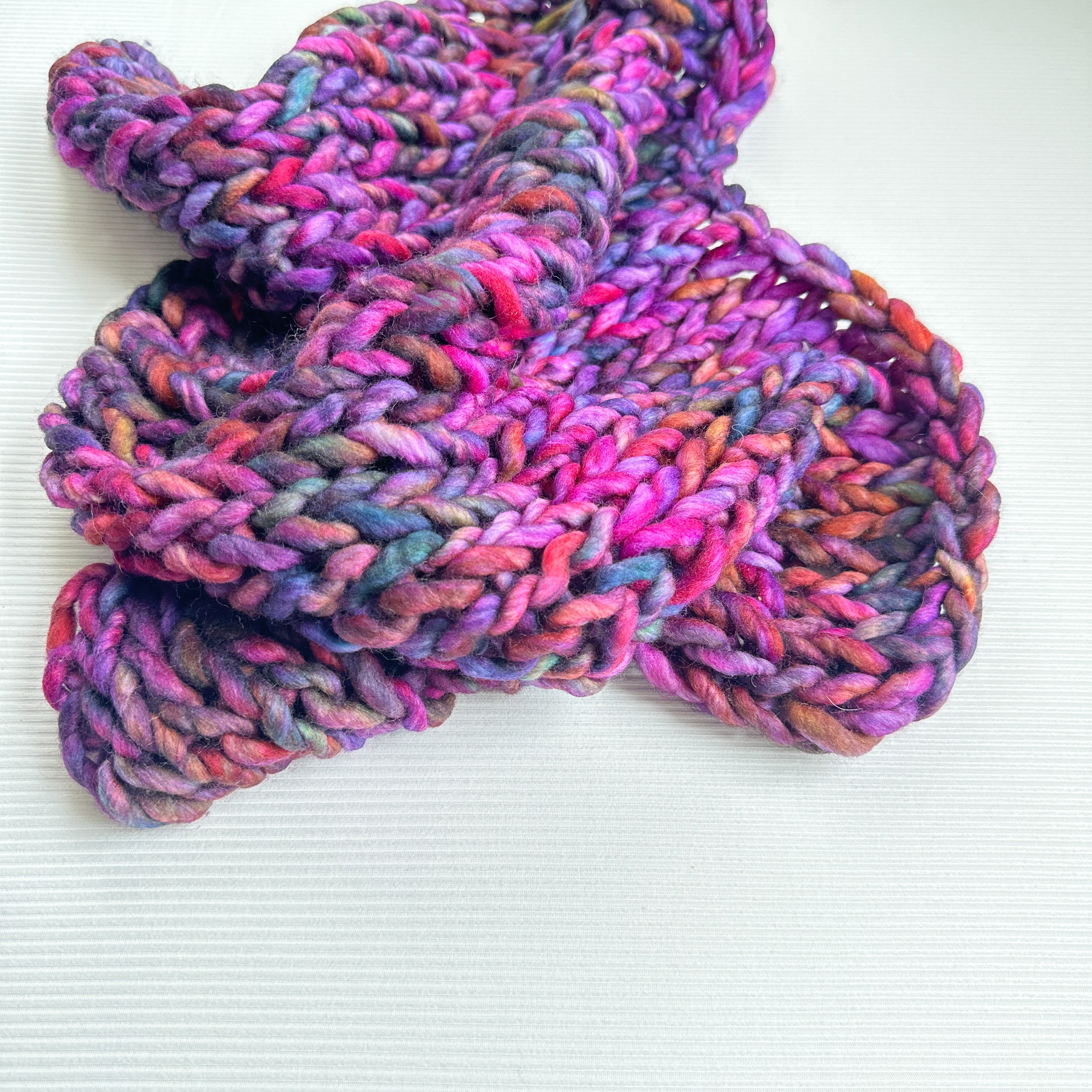 Chunky Knit  Layer – Wild Berry Mix