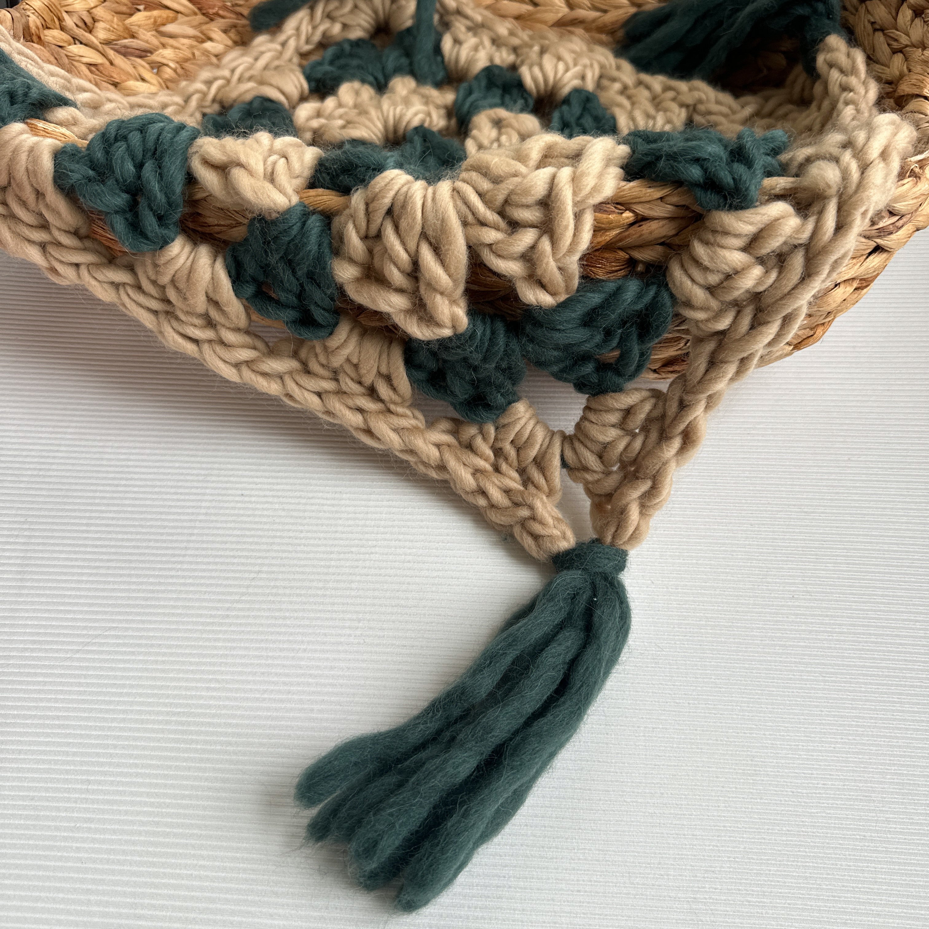 Boho Rasta Chunky Layer – Sage & Sand