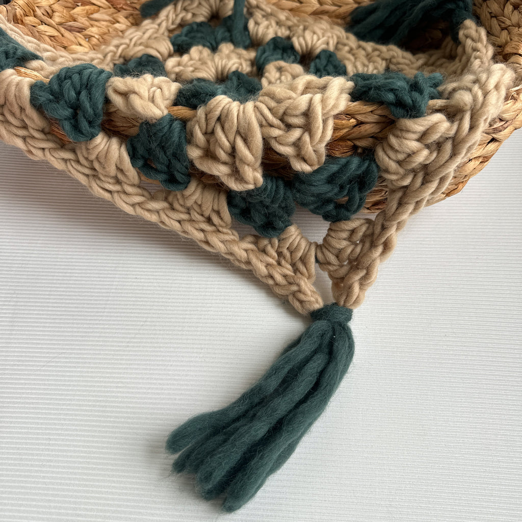 Boho Rasta Chunky Layer – Sage & Sand