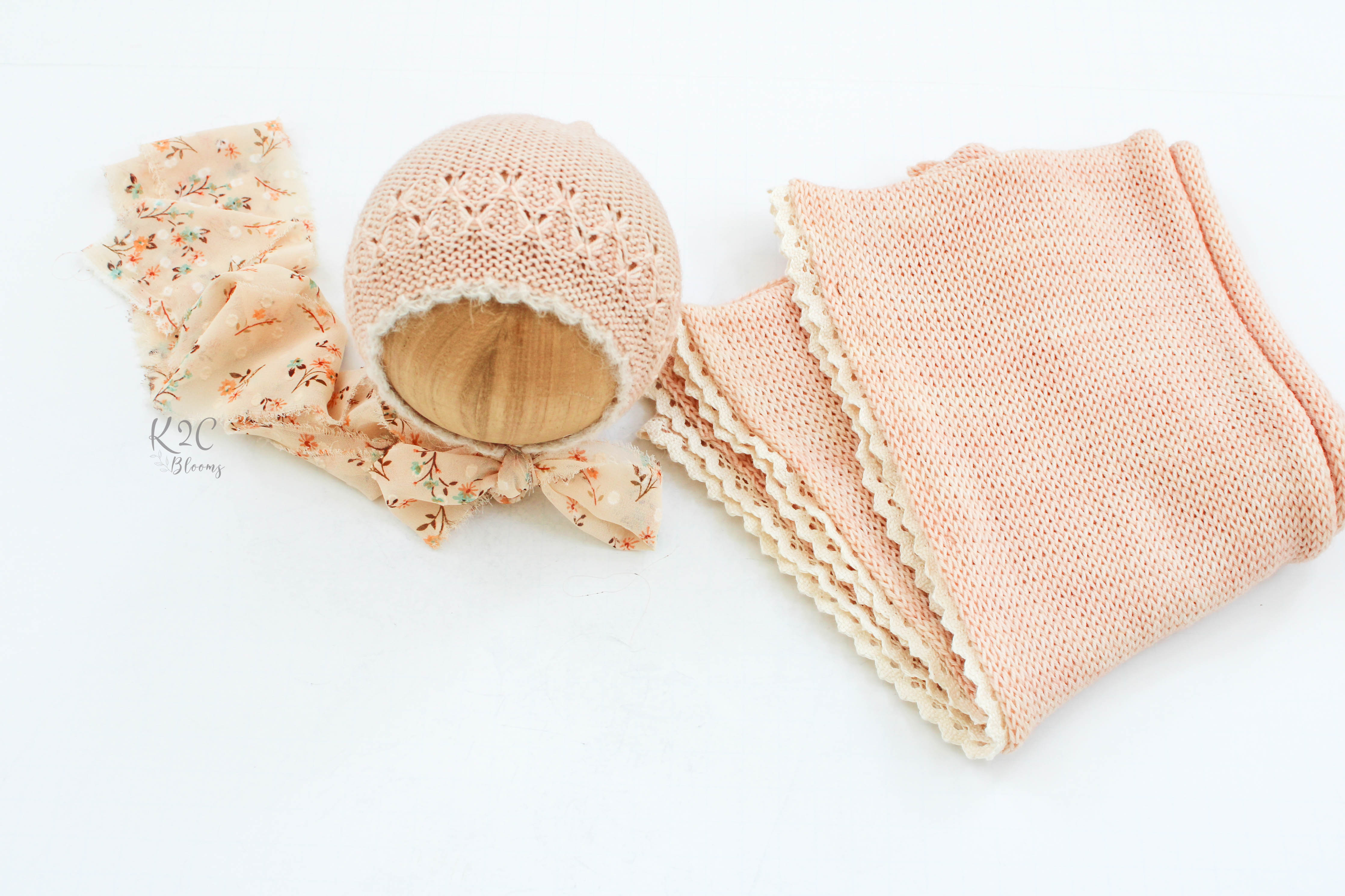 Vintage Lace Set - Peachy Pink