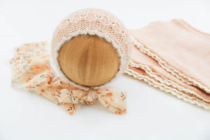 Vintage Lace Set - Peachy Pink