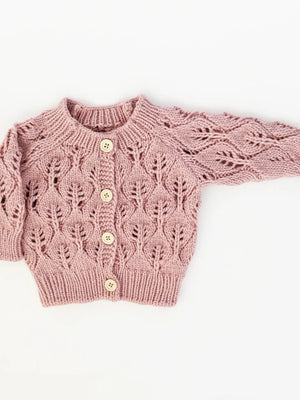 Sitter Leaf Lace Cardigan