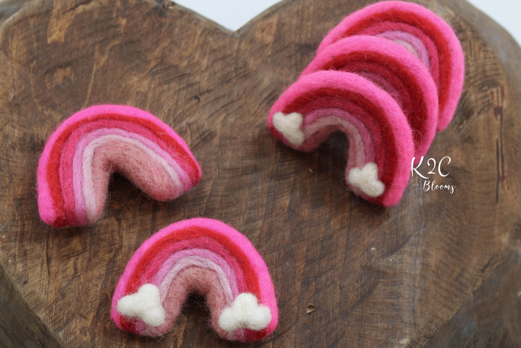 Felt Rainbows - K2CBlooms