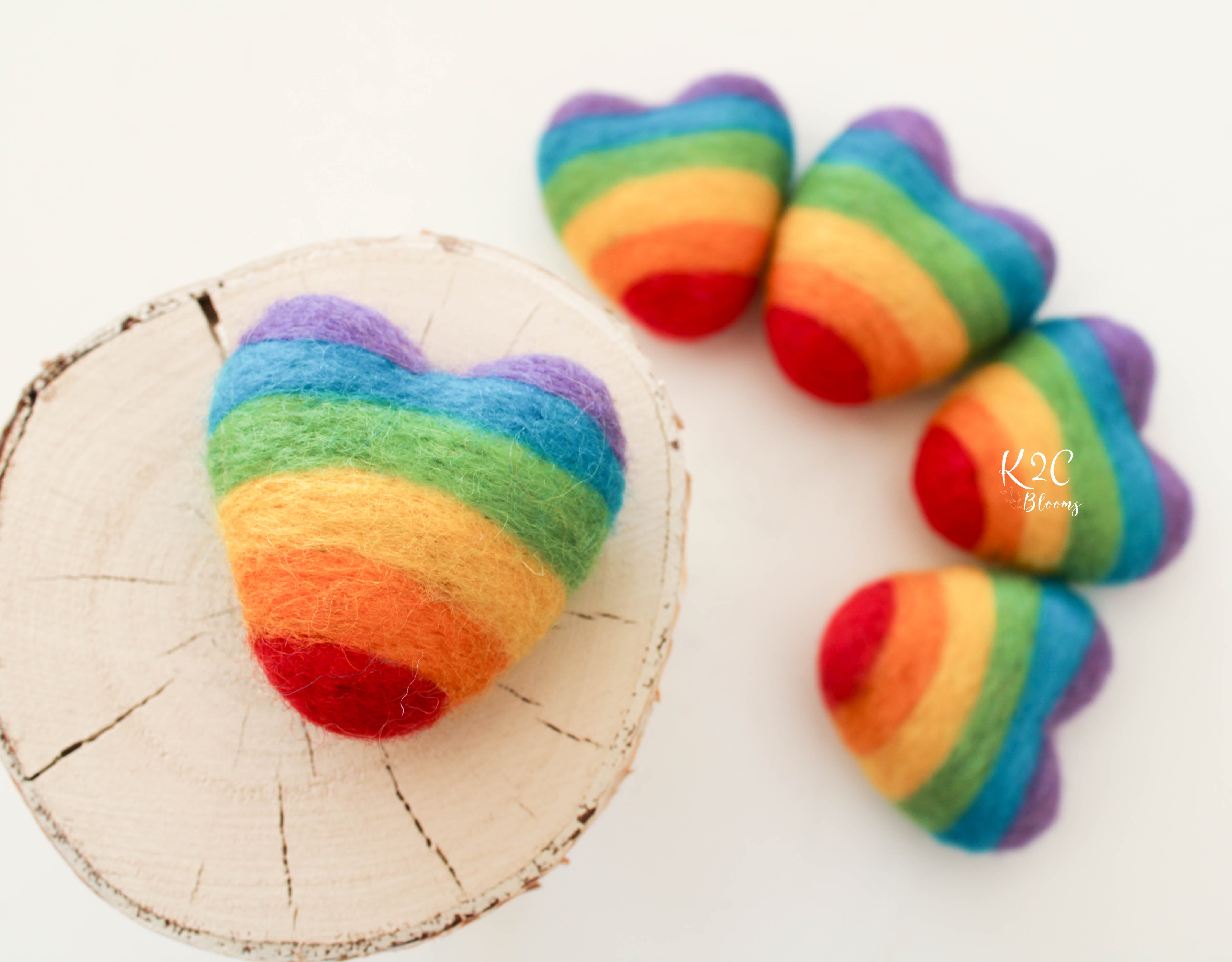 Jewel Rainbow Hearts -