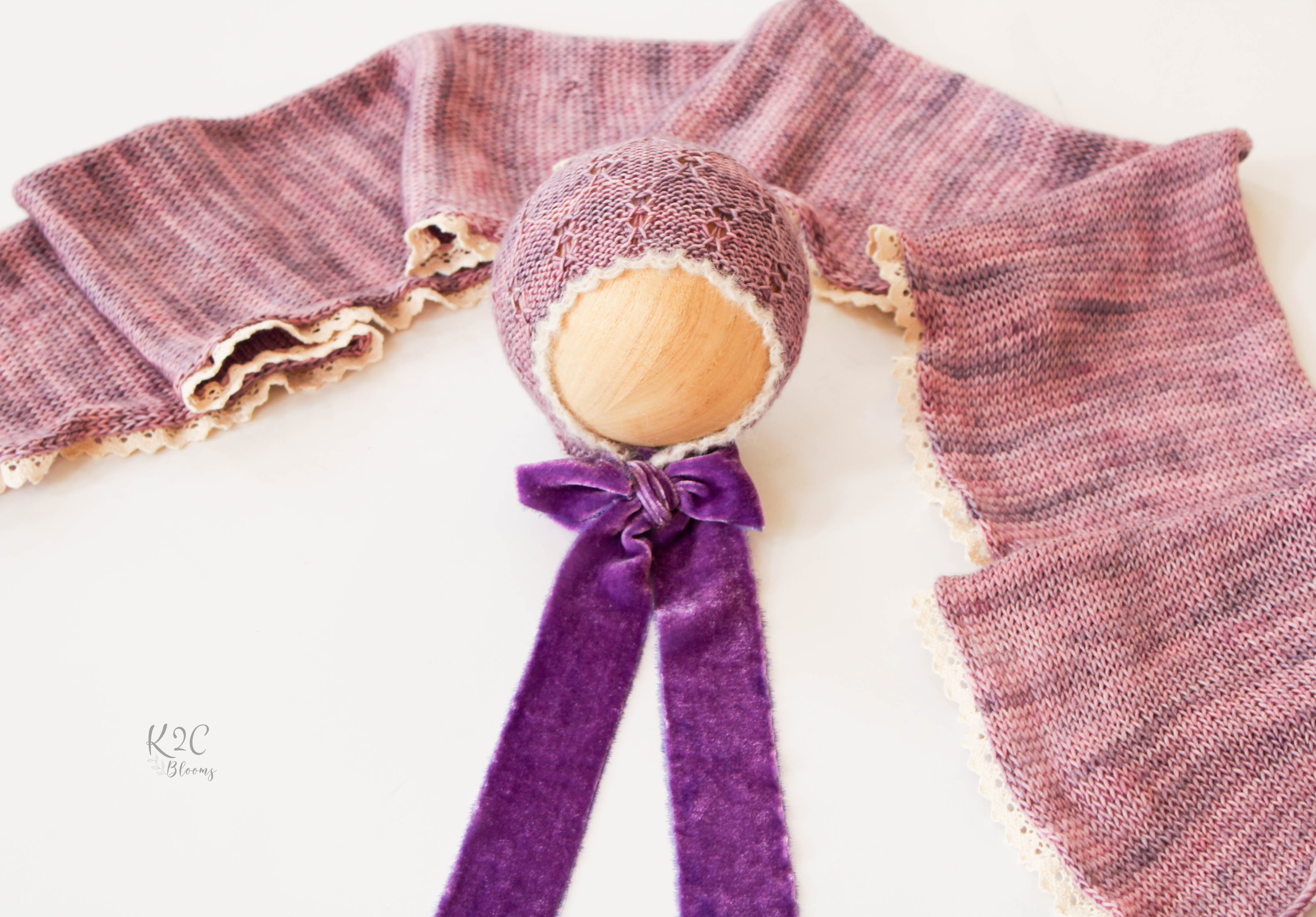 Vintage Lace Set - Violet