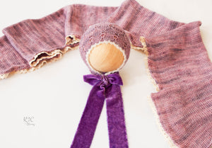 Vintage Lace Set - Violet