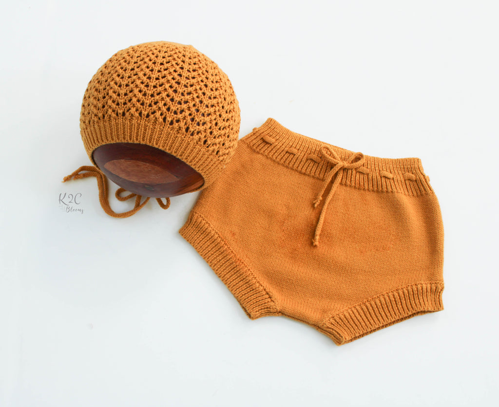 Mustard Baby Bloomers - Sitter