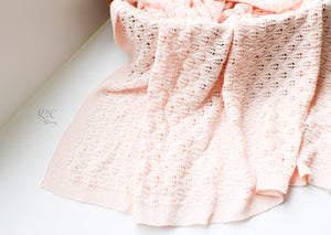 Lace Leaf Layer - Peachy Pink