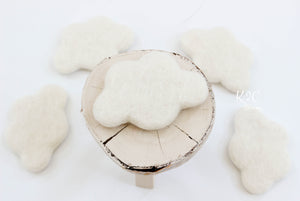 Felt Cloud - Ivory - K2CBlooms