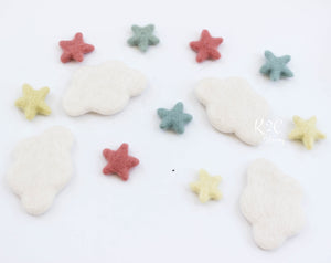 Felt Cloud - Ivory - K2CBlooms